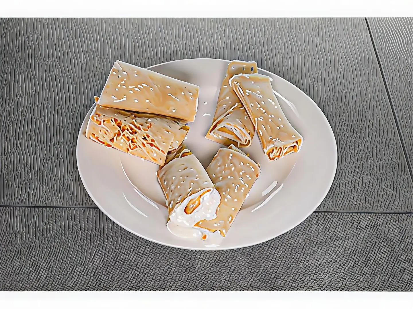 ساندوتش جبن سائل