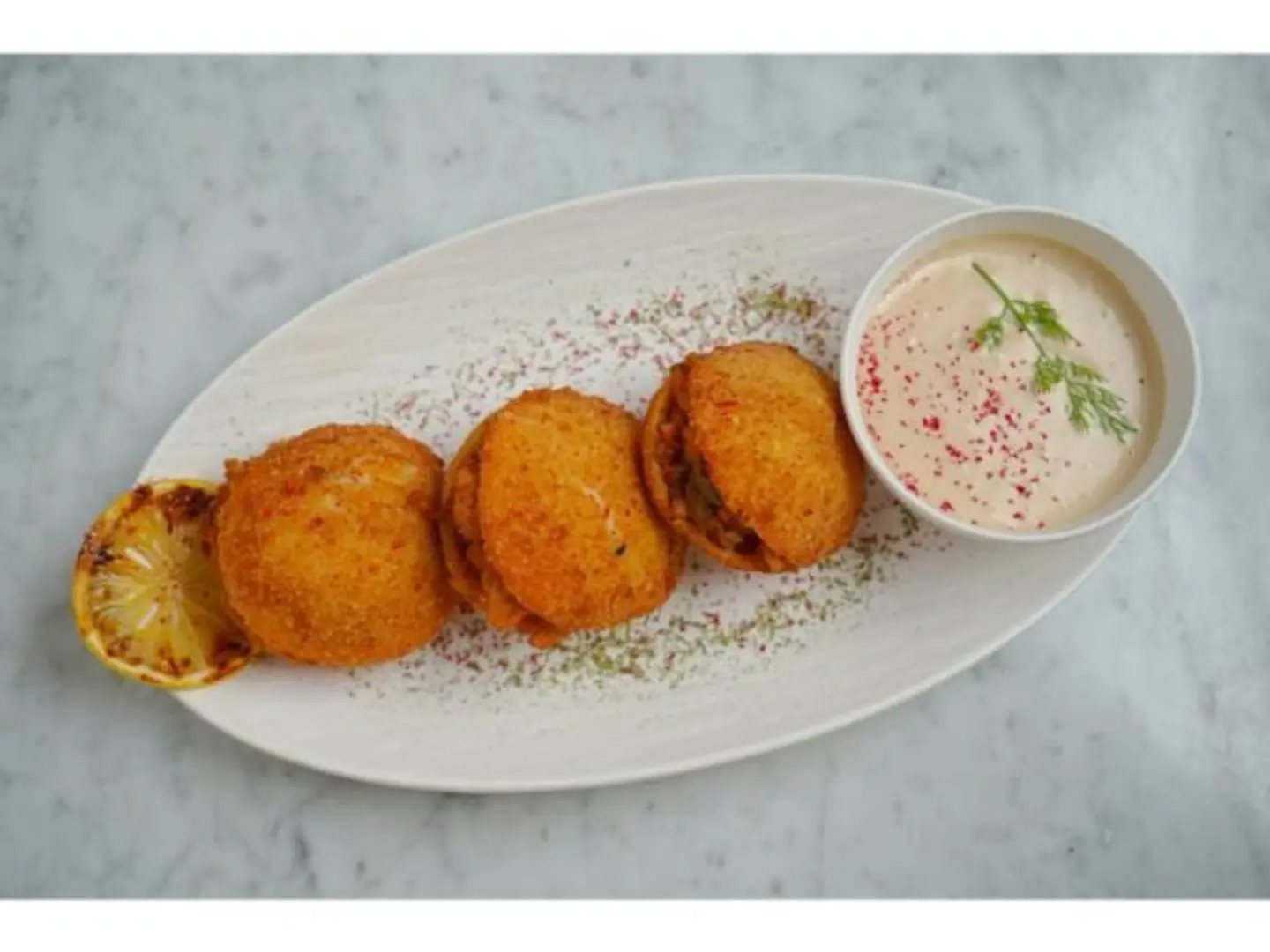 Chicken Sliders Plate