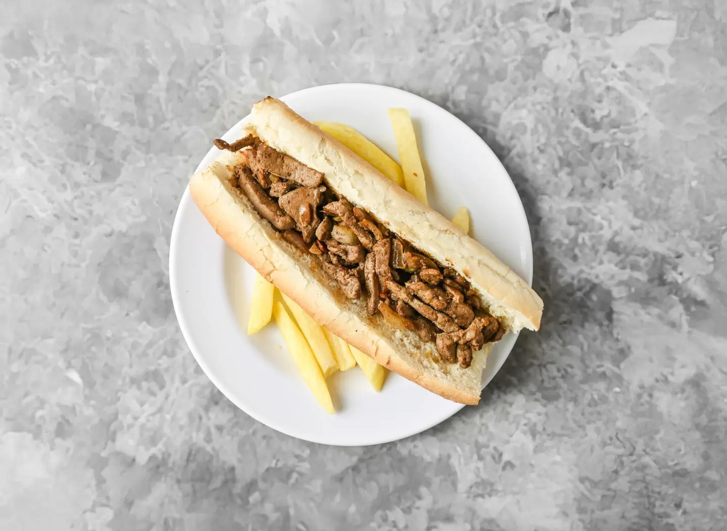 ساندوتش كبدة