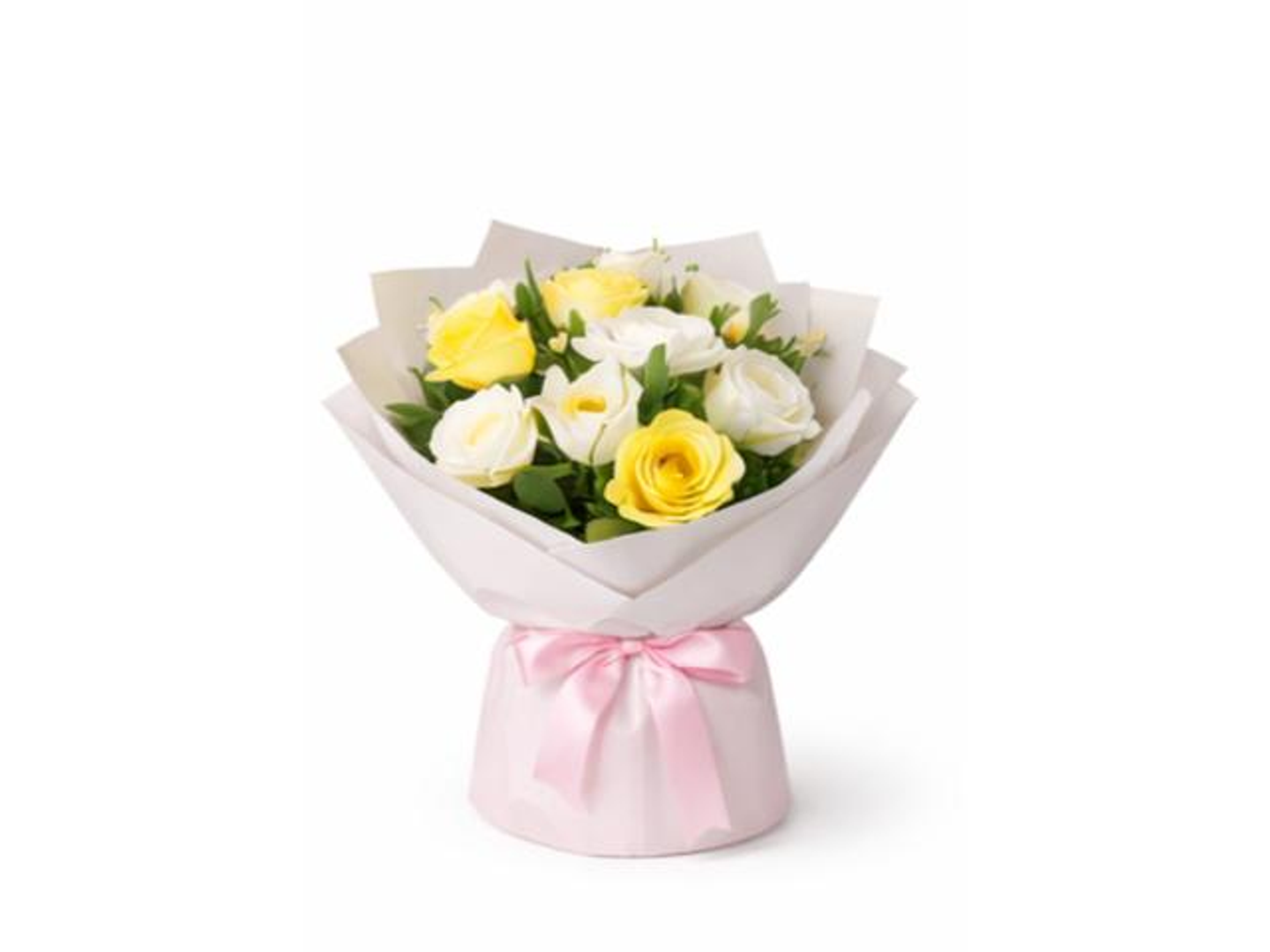 باقة صفراء ناعمة