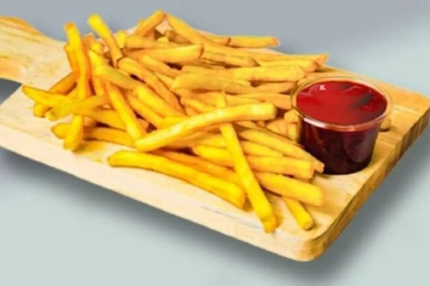 صحن بطاطس طازج