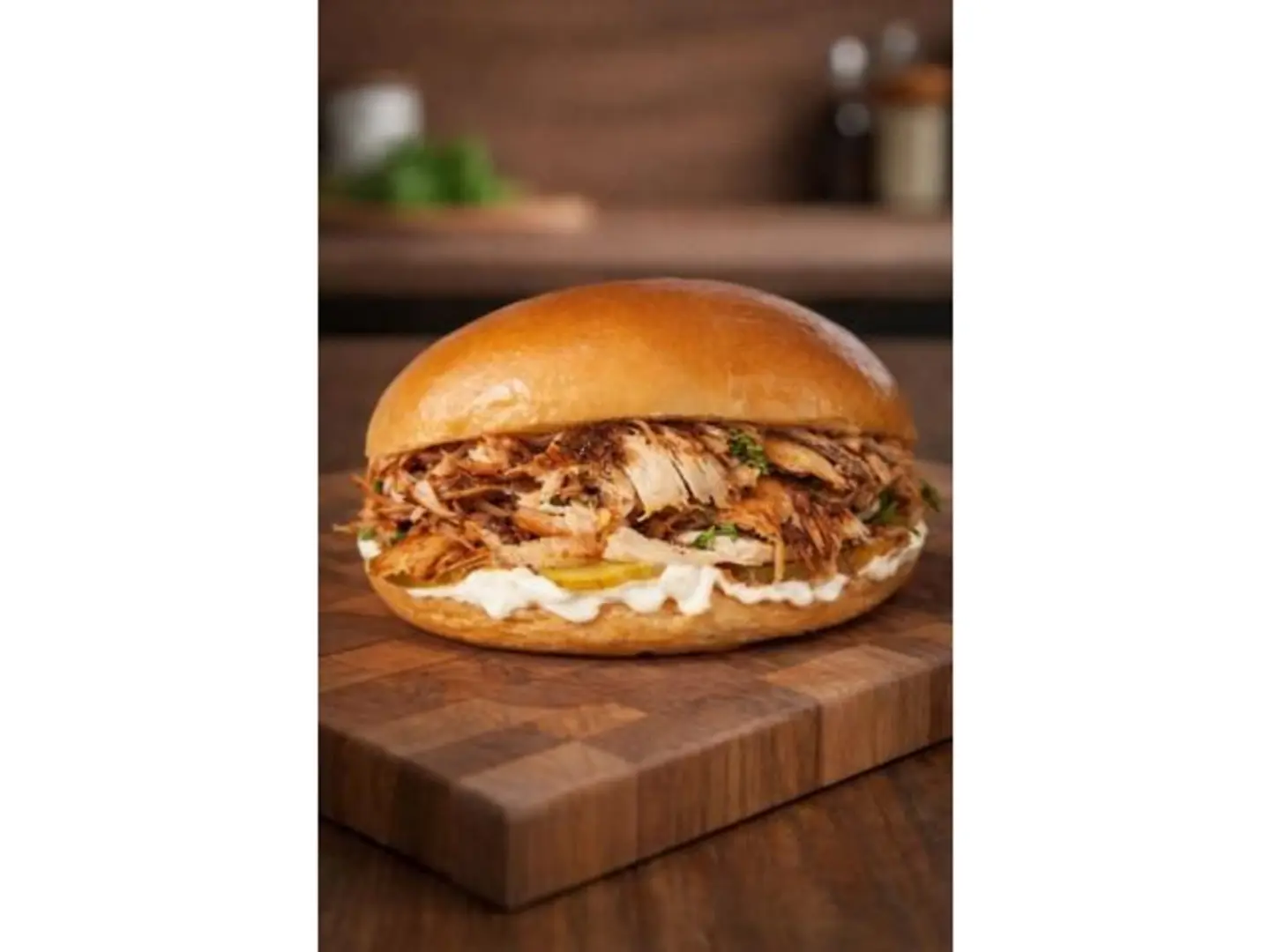 ساندوتش شاورما الدجاج