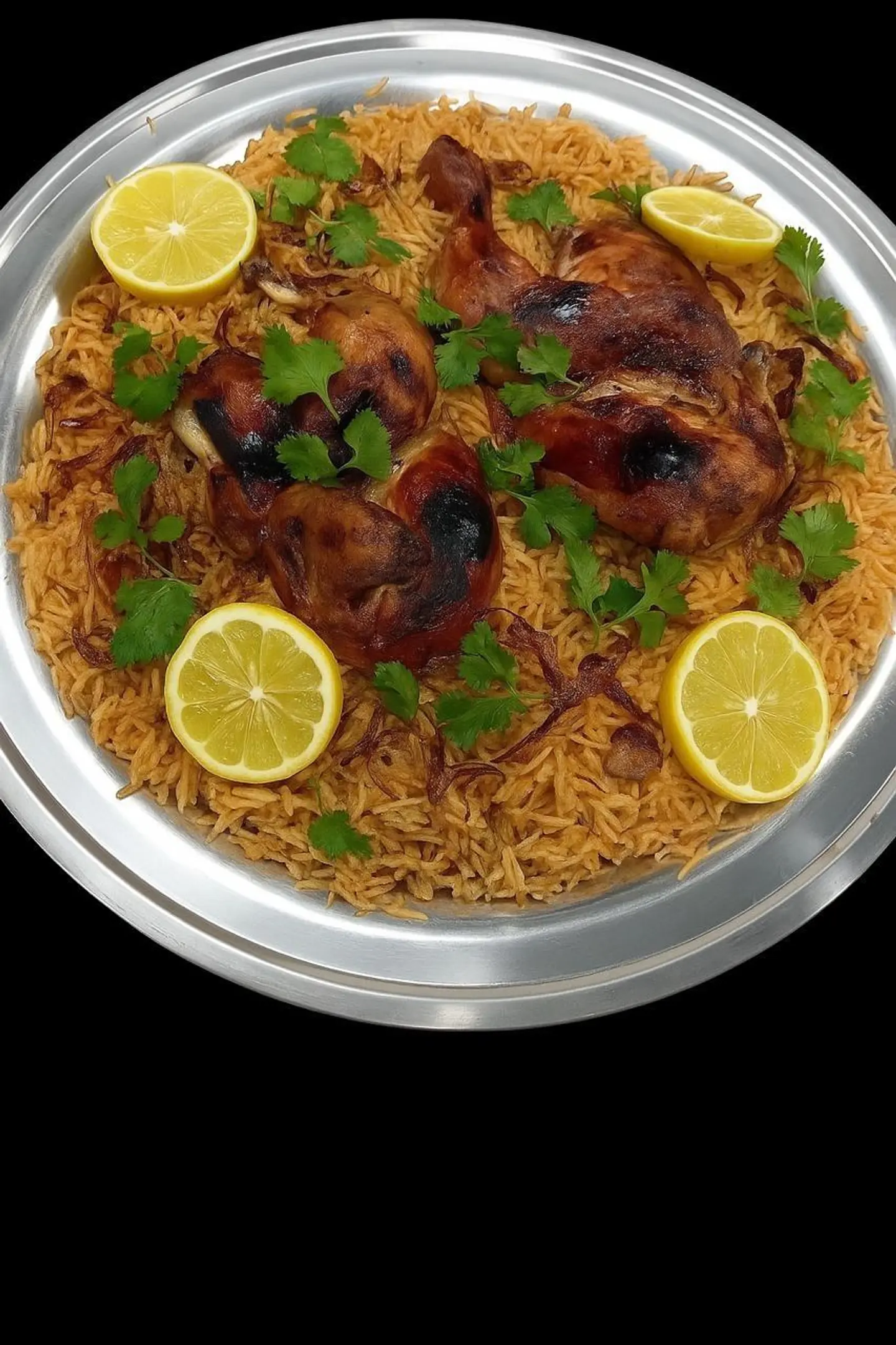 Whole Chicken Muhammara With Rice