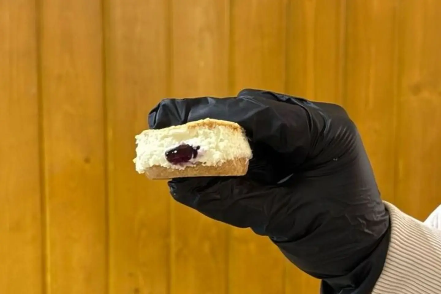 Ice Cream Cheese Cake Blueberry