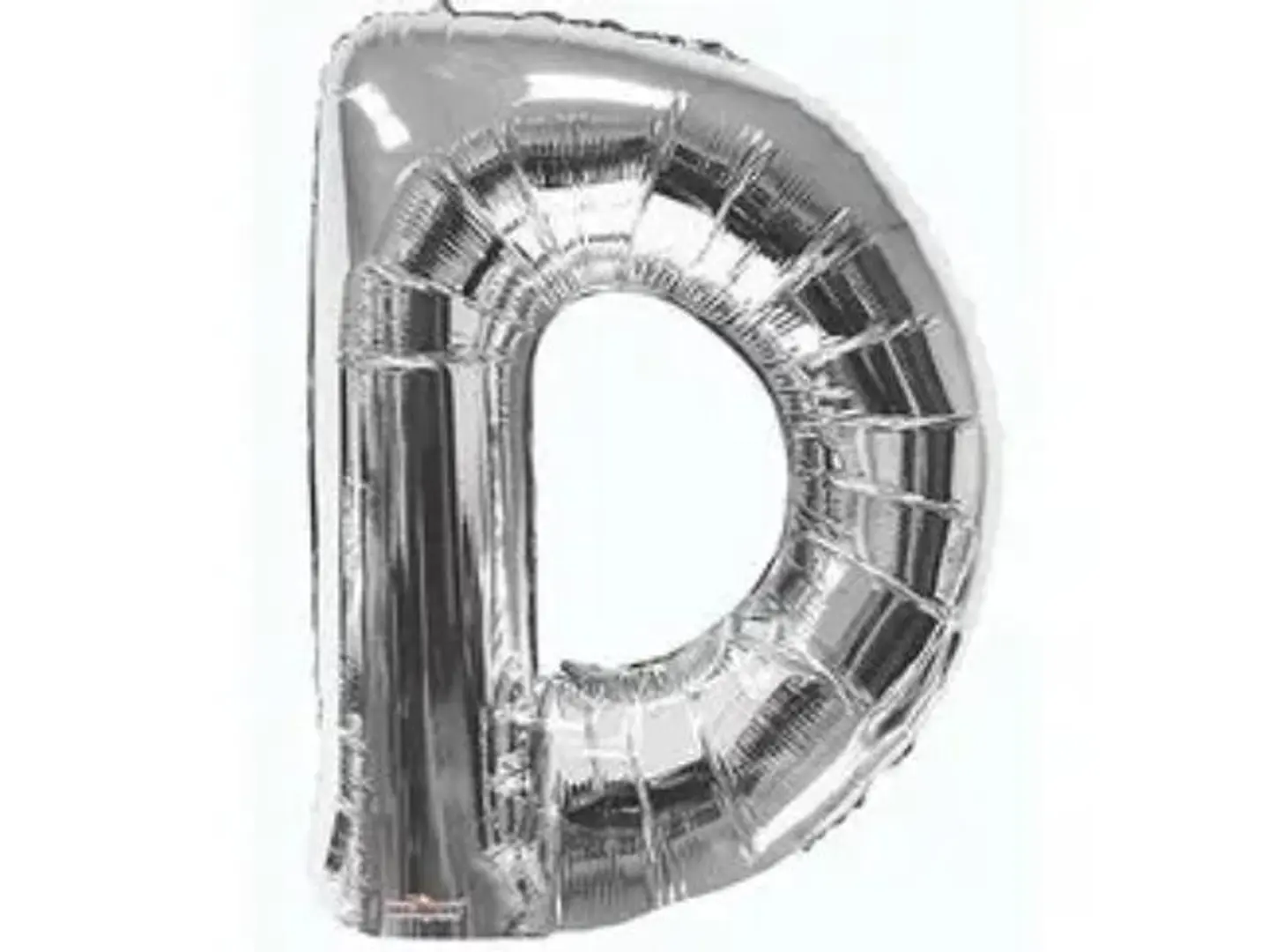 Silver Letter Balloons D