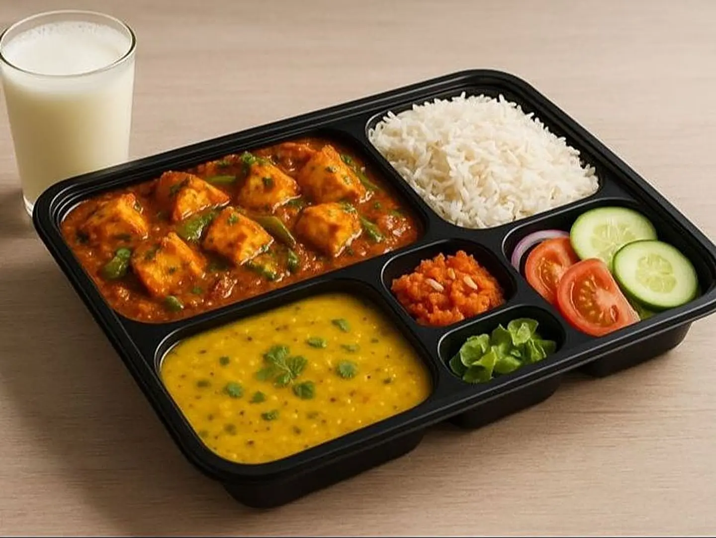 Paneer Kadhai Meal Box