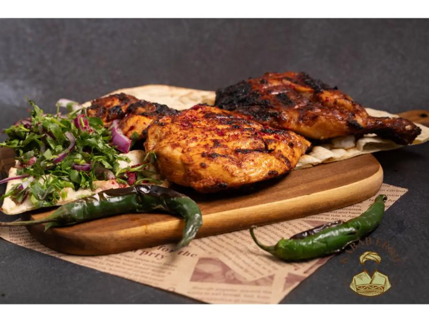 Plain Charcoal Chicken Meal