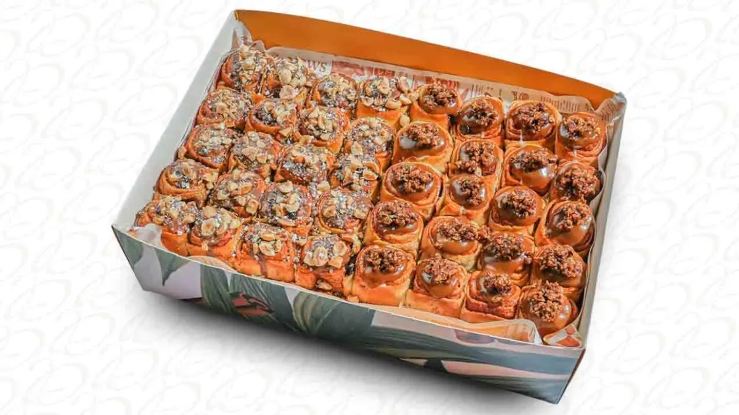 ميني سينابون بالشوكولاتة