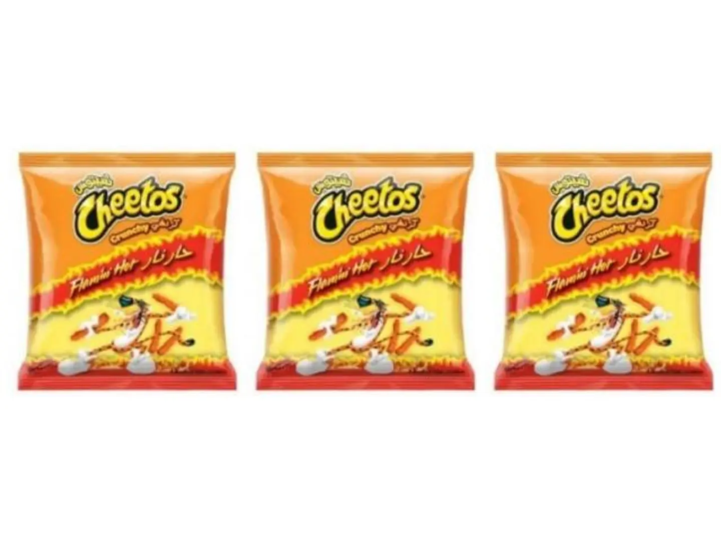 Cheetos Hot Fire Medium X 3 Pieces