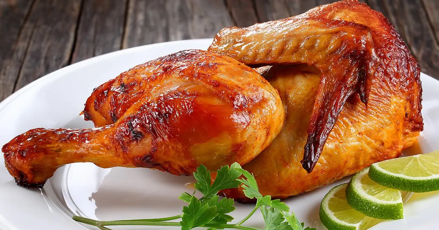 Half Grilled Chicken