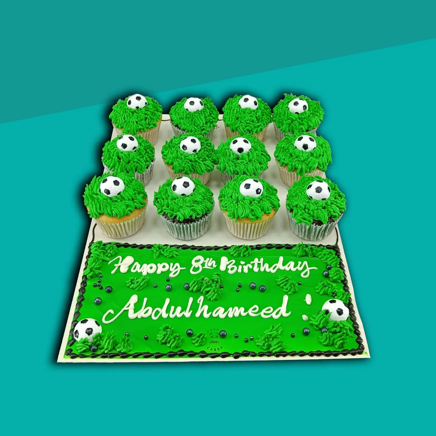 Football Cupcakes