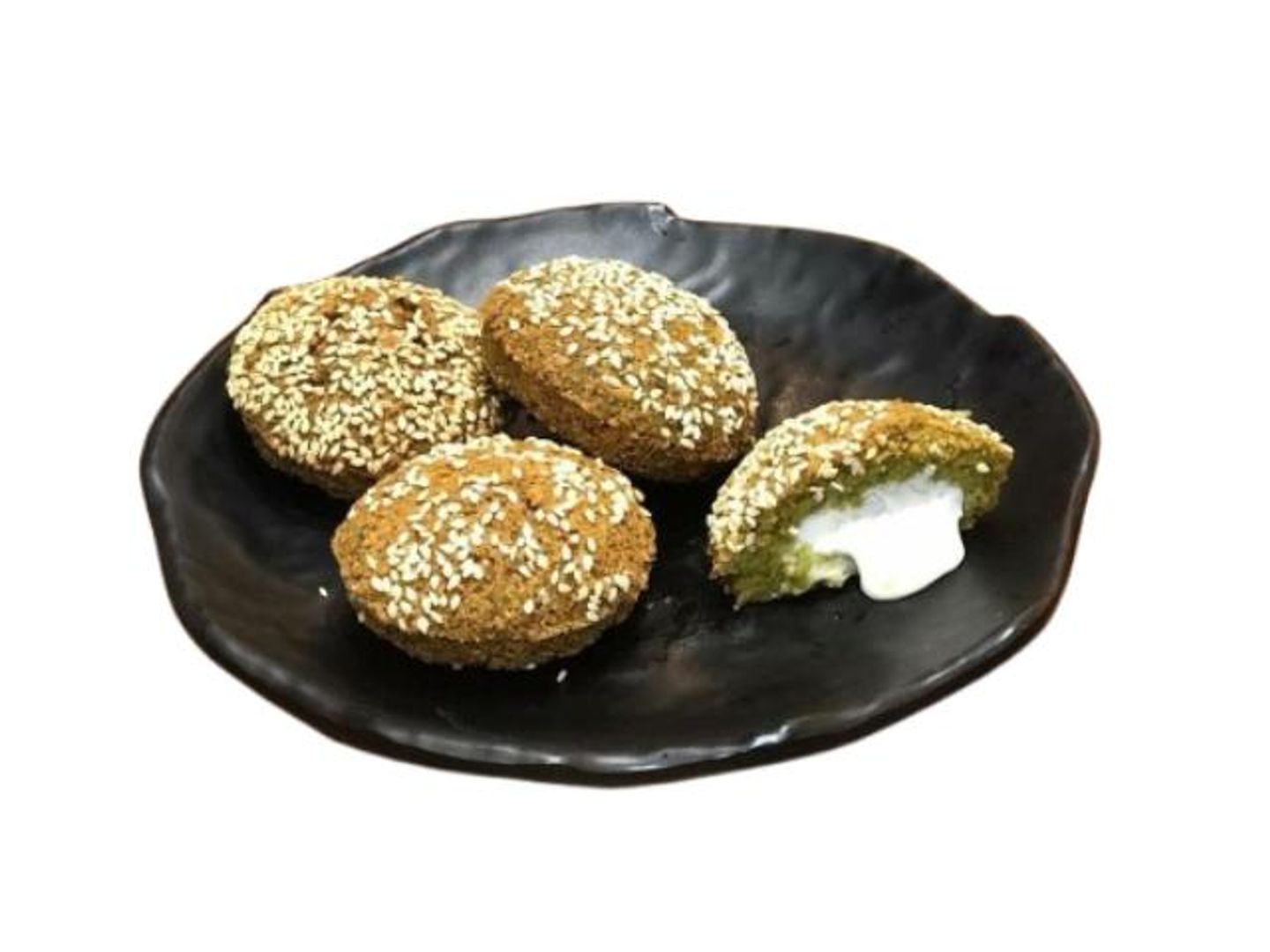 Falafel Stuffed Mixed Cheese