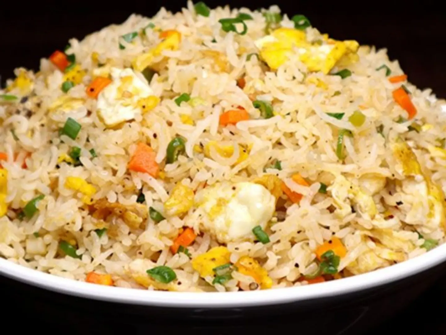 أرز مقلي بالبيض