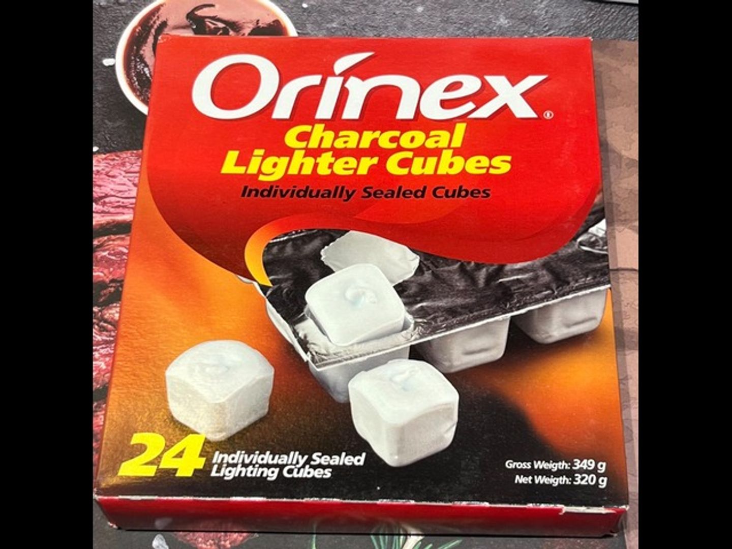 Charcoal Lighter Cubes (# 24)  Orinex