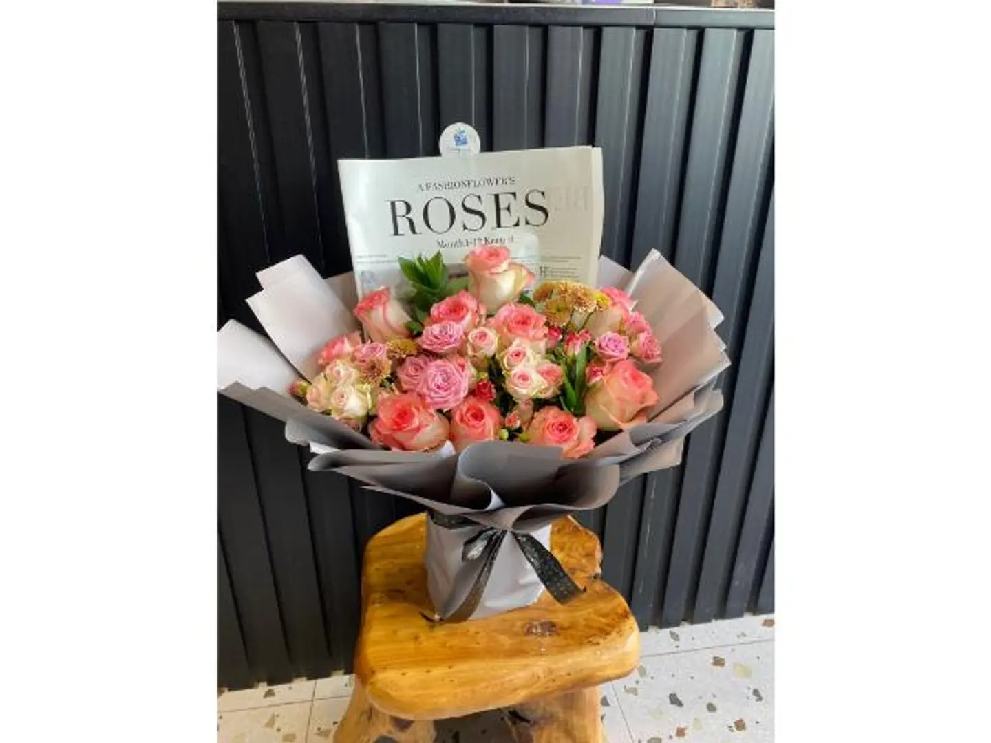 Pink Rose Bouquet