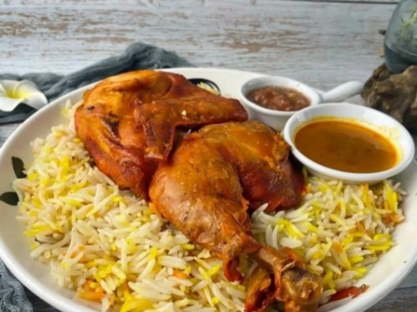 ربع دجاج مندي