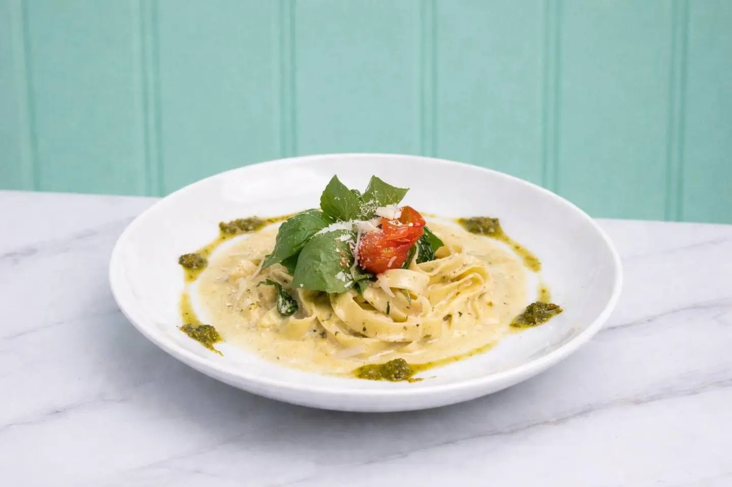Tagliatelle With Basil