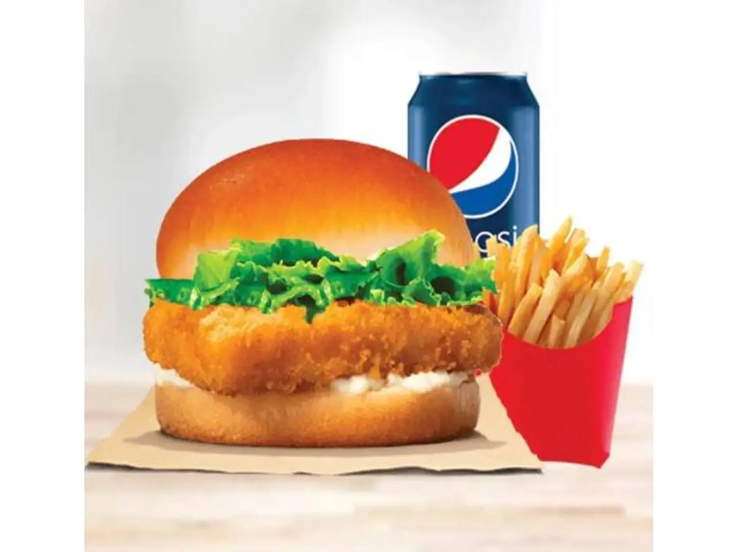 Fish Burger Meal