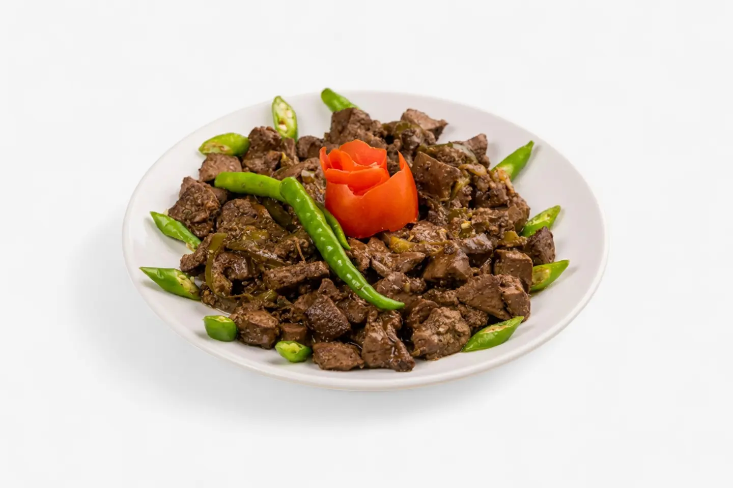 طبق كبدة