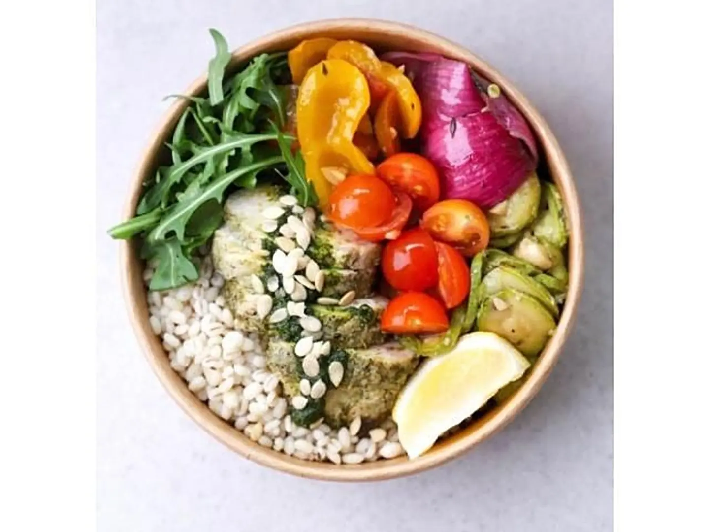Pesto & Herb Chicken Bowl