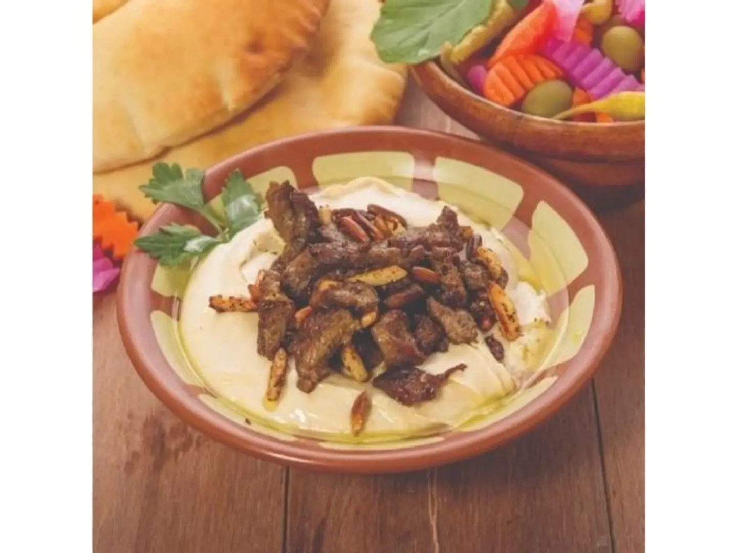 Hummus With Meat