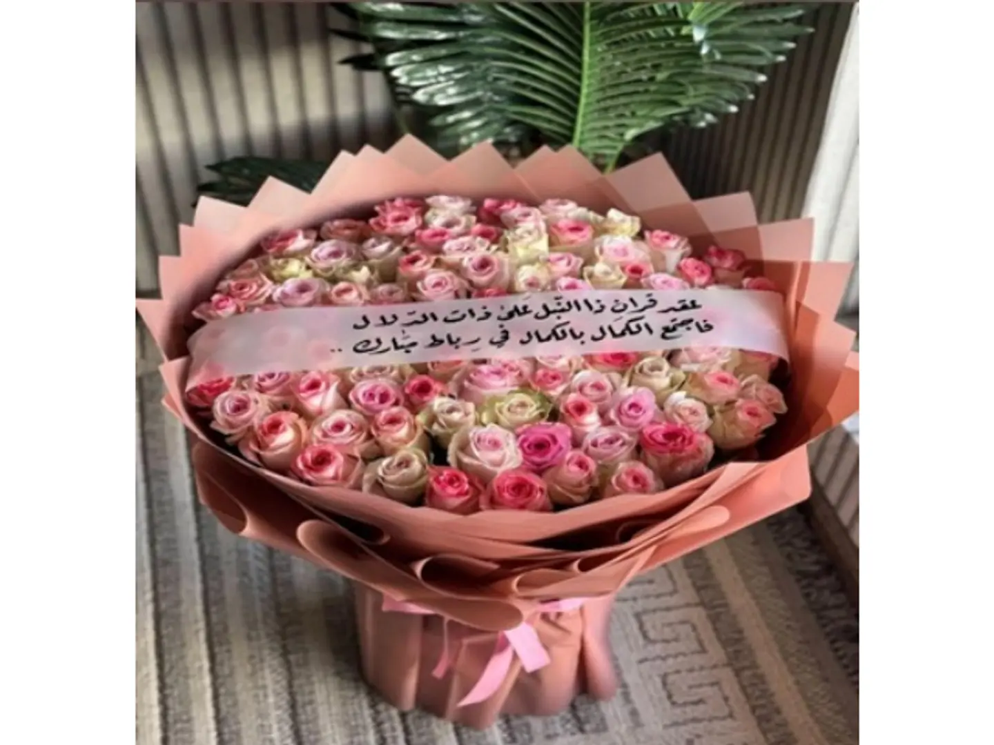 Large Bouquet Of 100 Roses