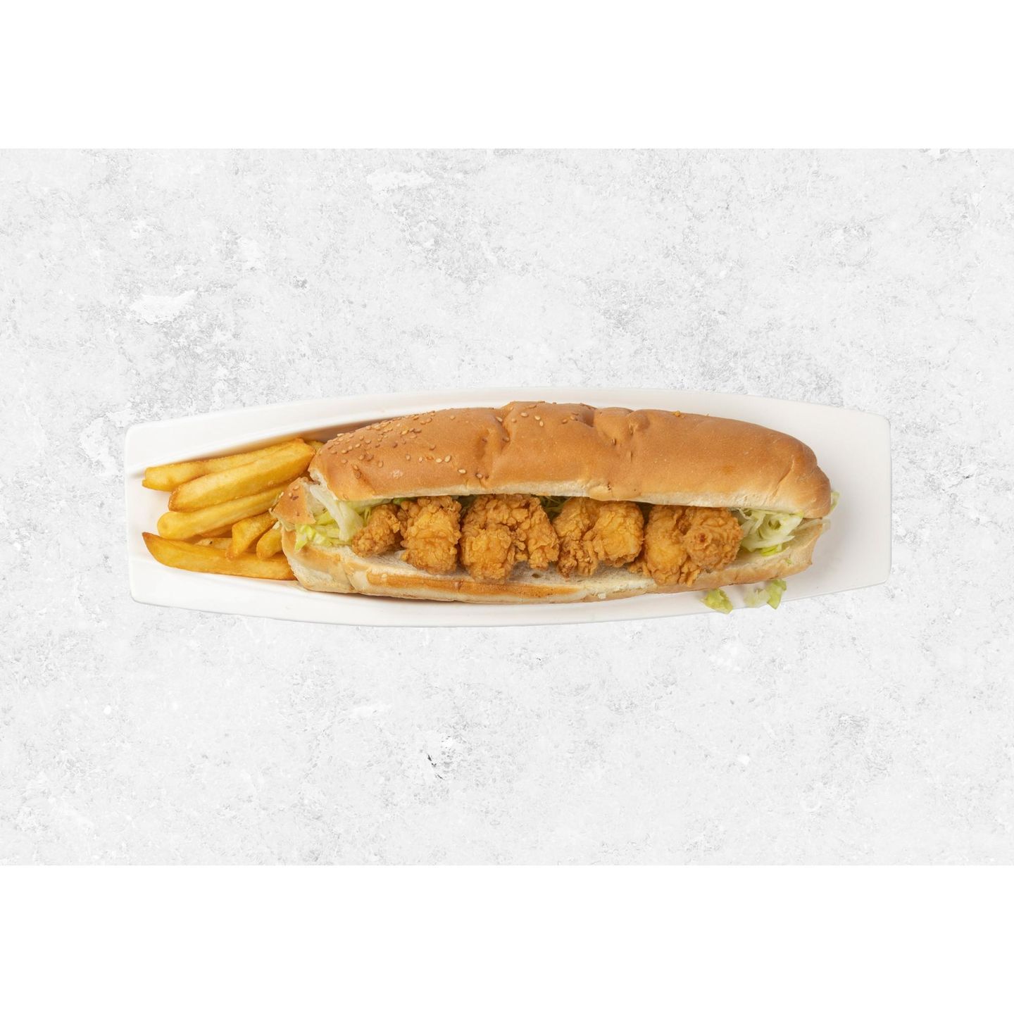 Fried Squid Sandwich
