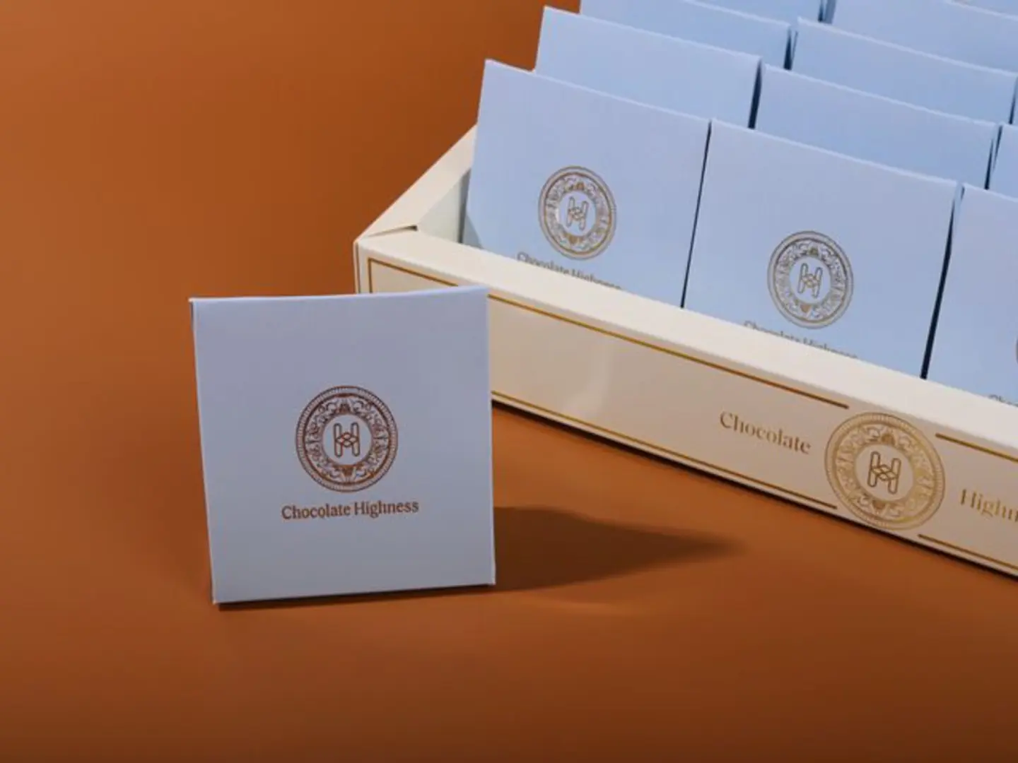 توزيعات ميني للمناسبات لون سماوي