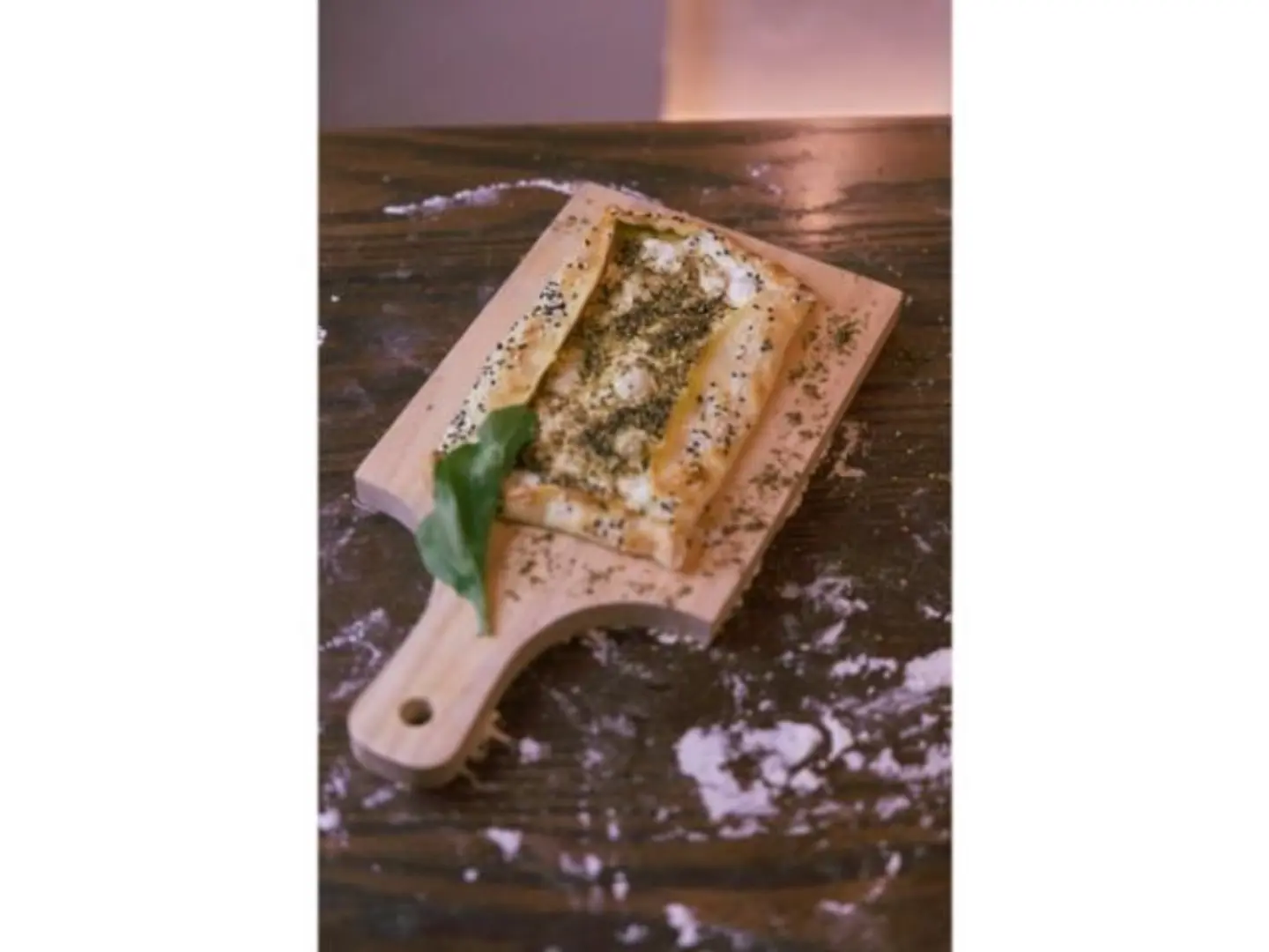 فطيرة اللبنة زعتر