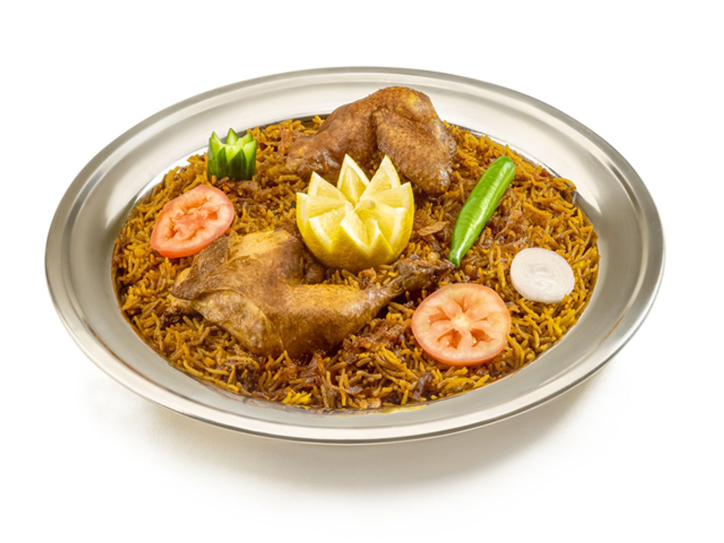 Half Chicken Alajuz Kabsa