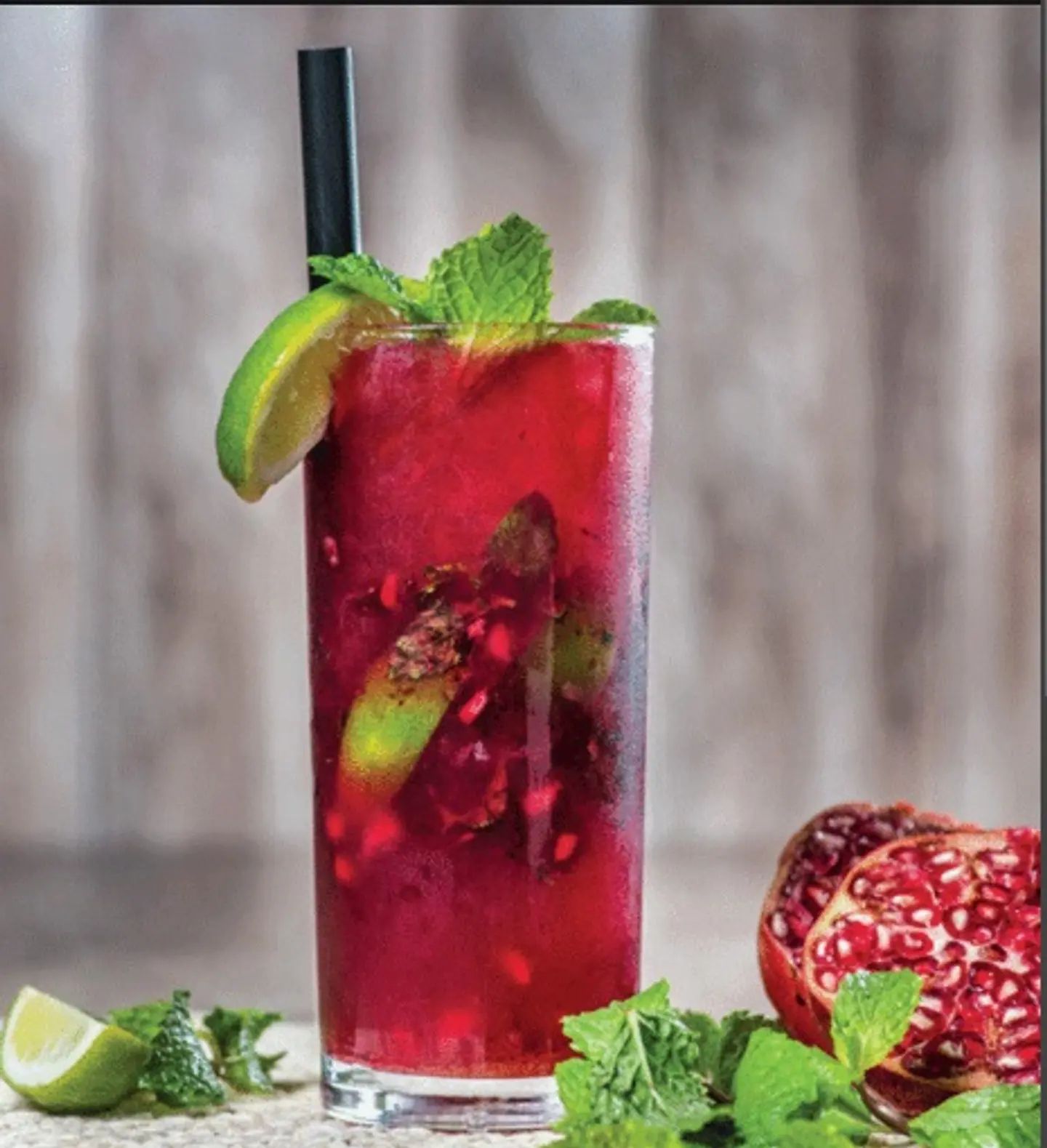 Pomegranate Mojito