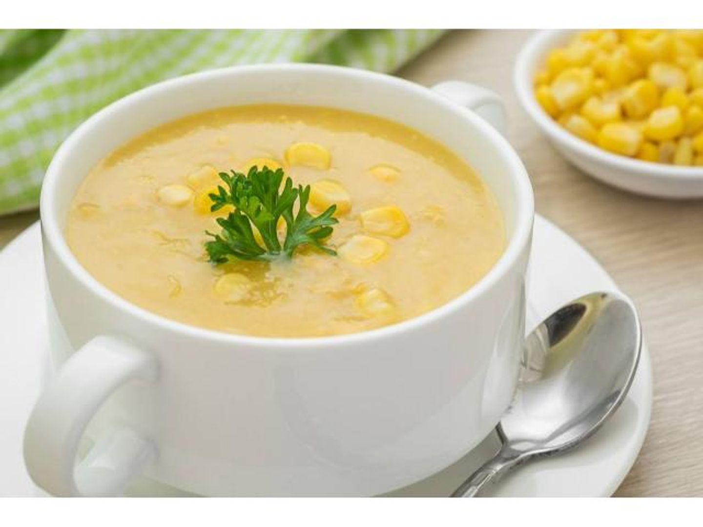 Sweet Corn Chicken Soup