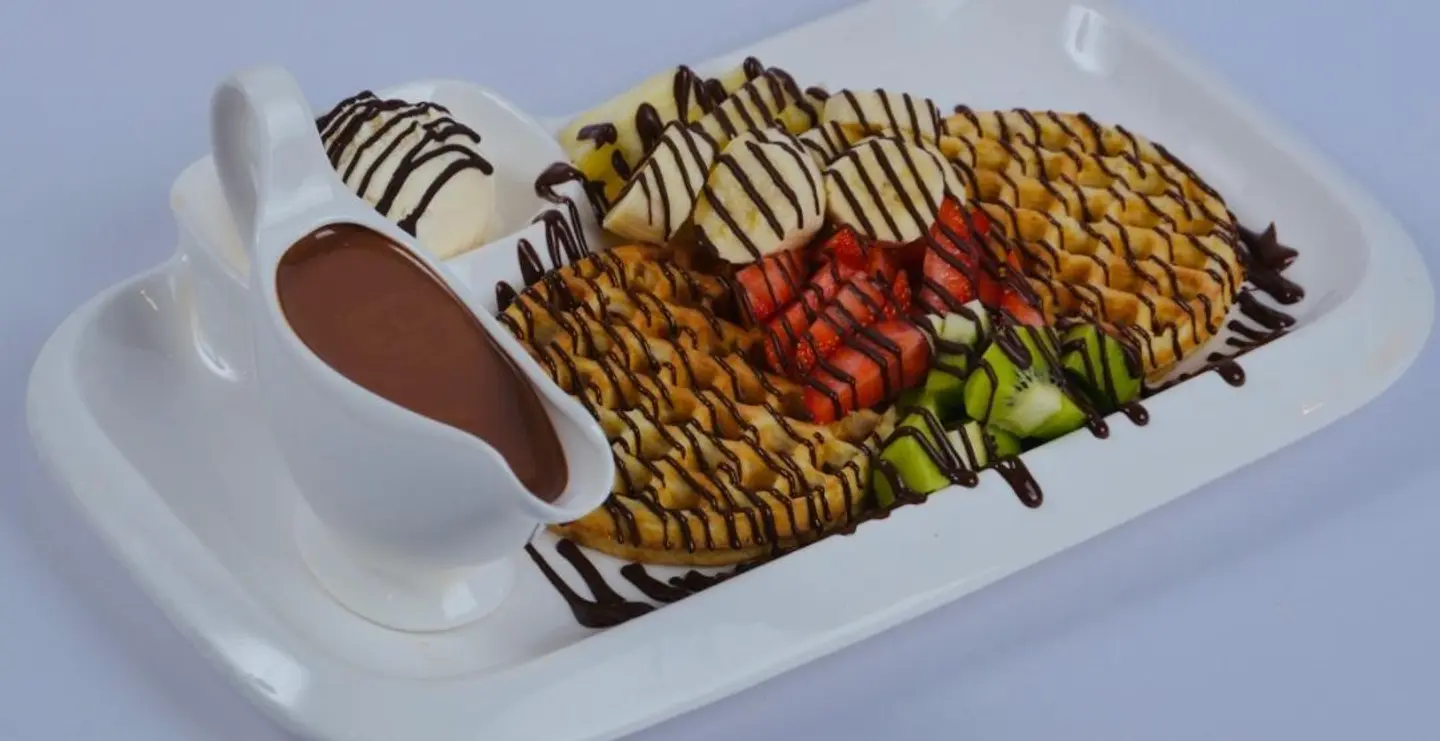 Fruit Waffles