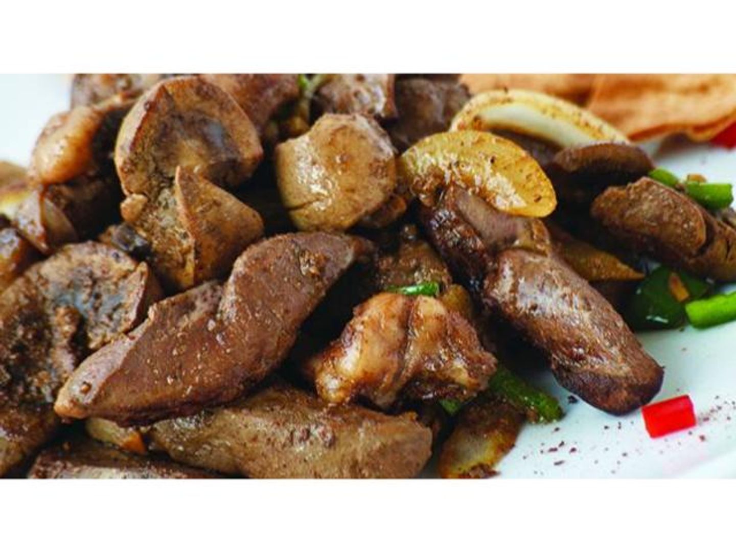 Mixed Liver Plate