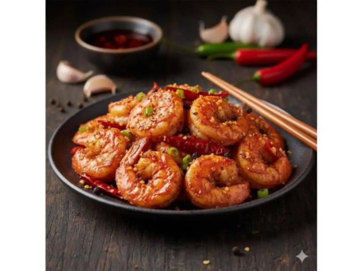 Hunan Prawns Dry