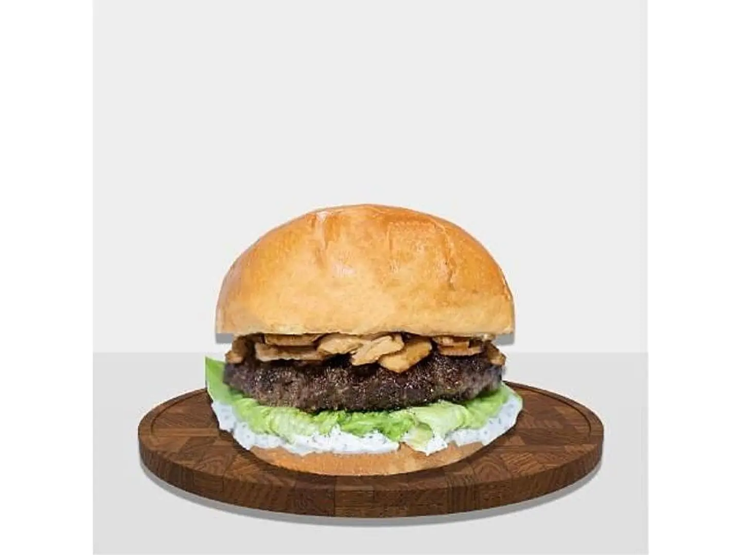 ترفل مشروم برجر