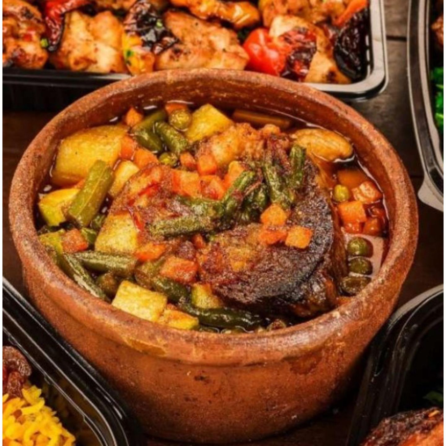 طاجن توريلي لحم