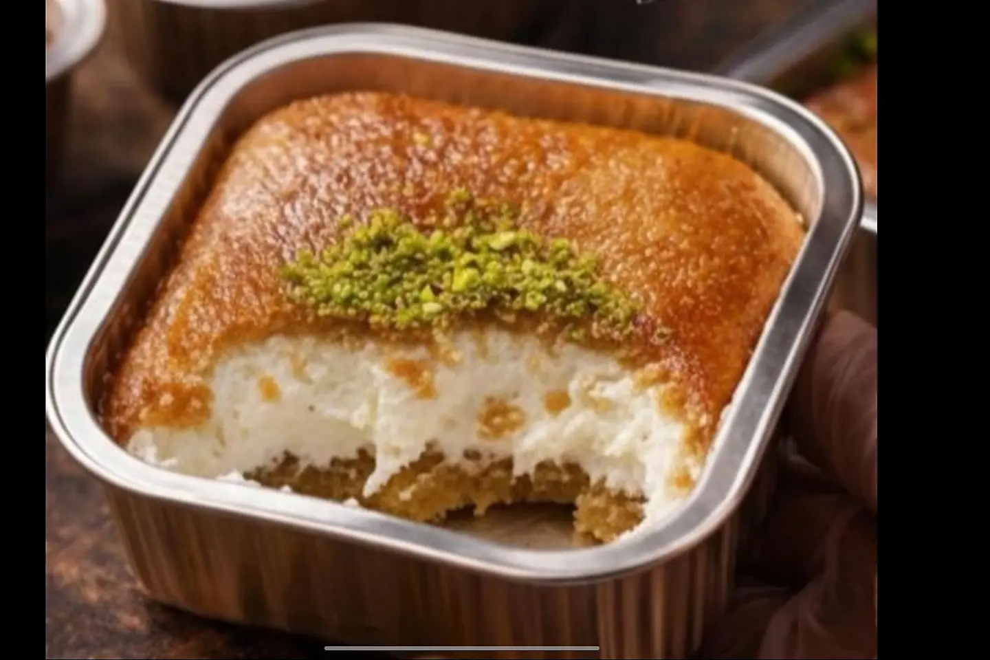 Basbousa With Cream
