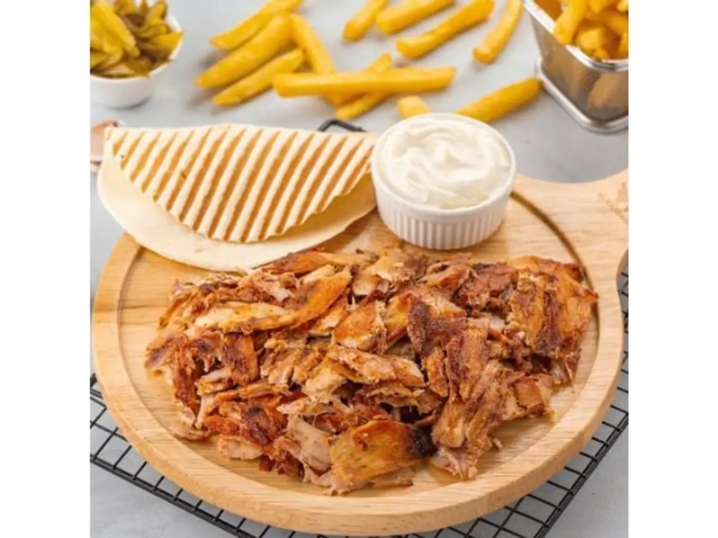 Sliced Chicken Dish