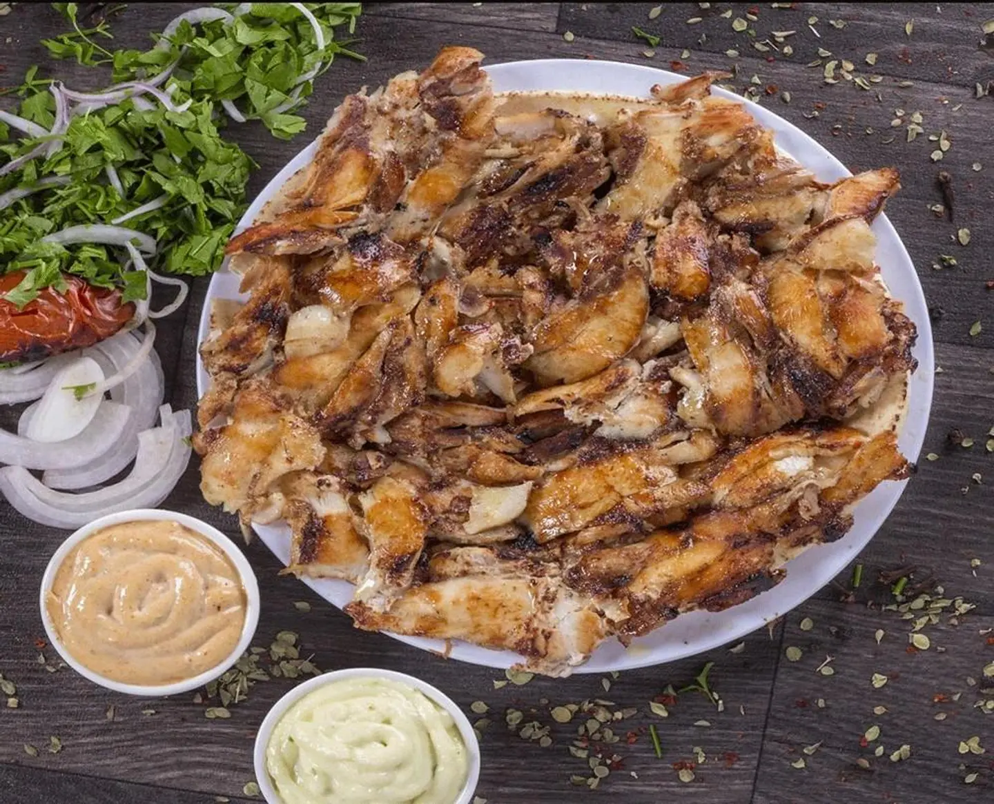 Medium Individual Shawarma Plate