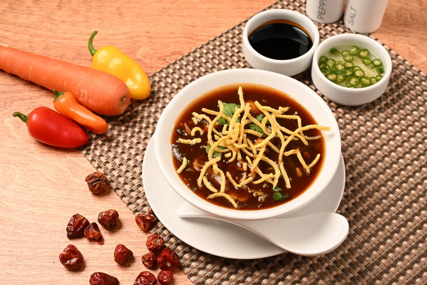 Manchow Chicken Soup