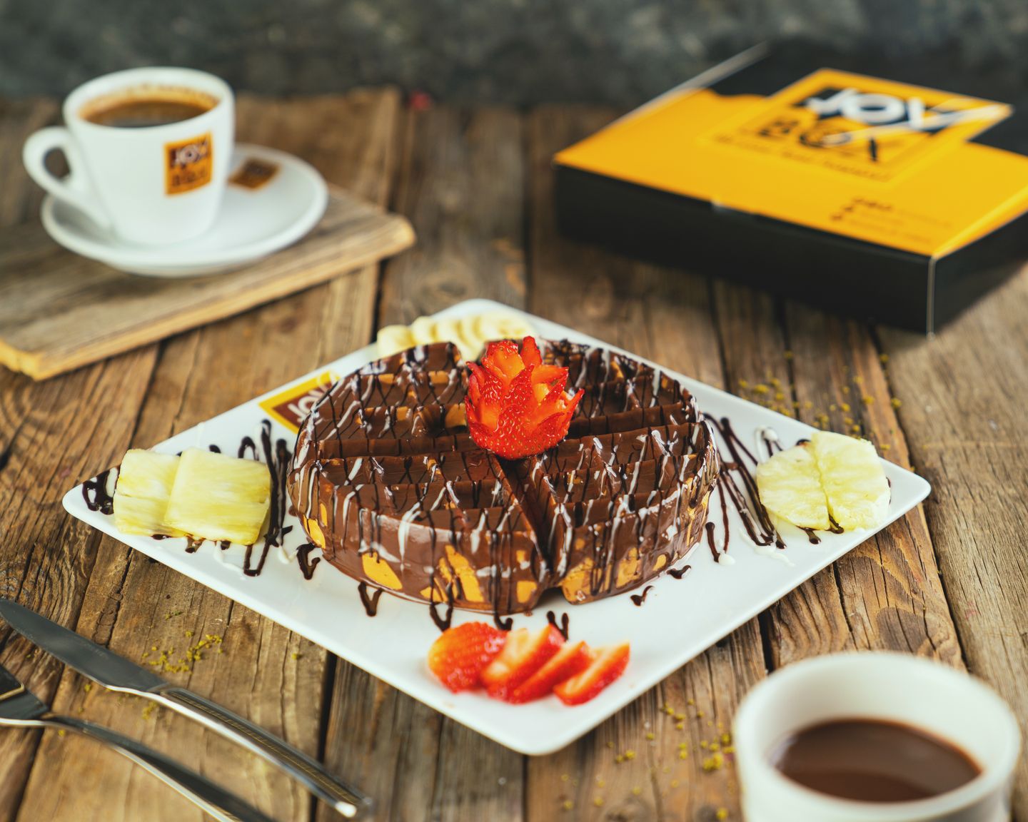Fruit Waffle