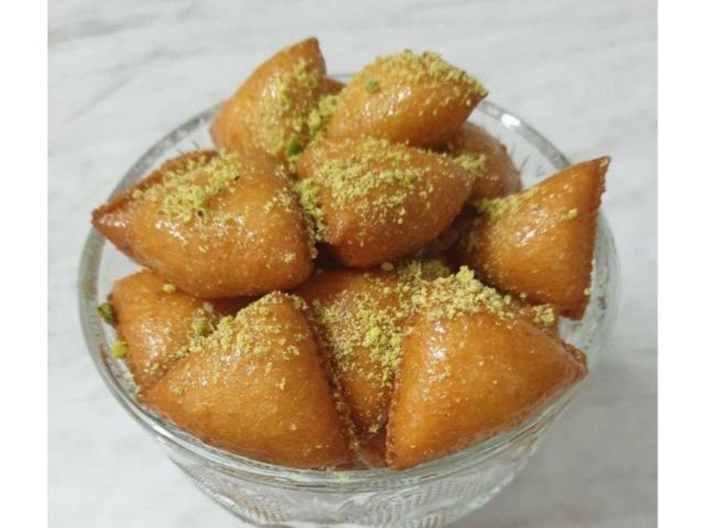مثلثات السميد 30 حبة