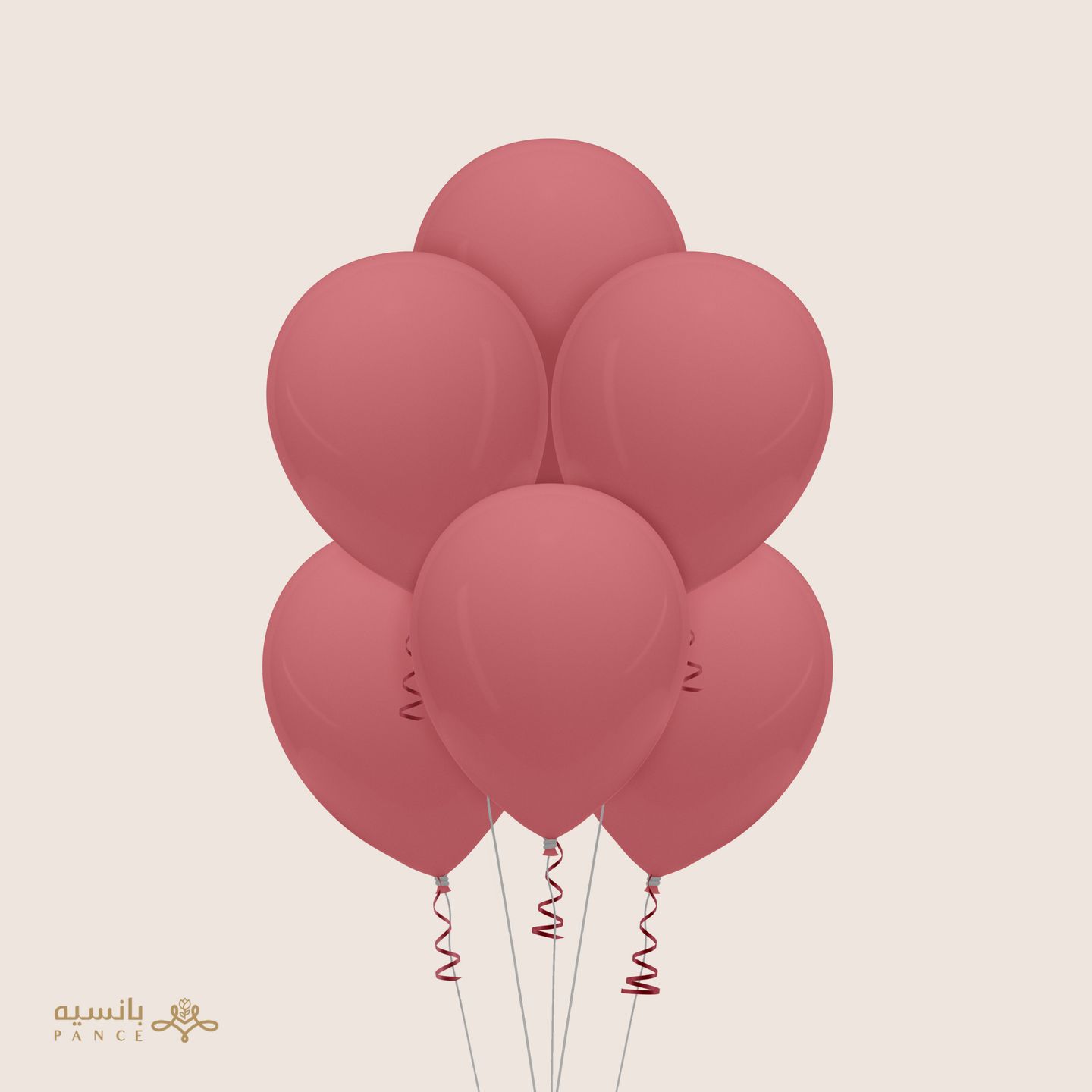 Rose Gold Chrome Balloon