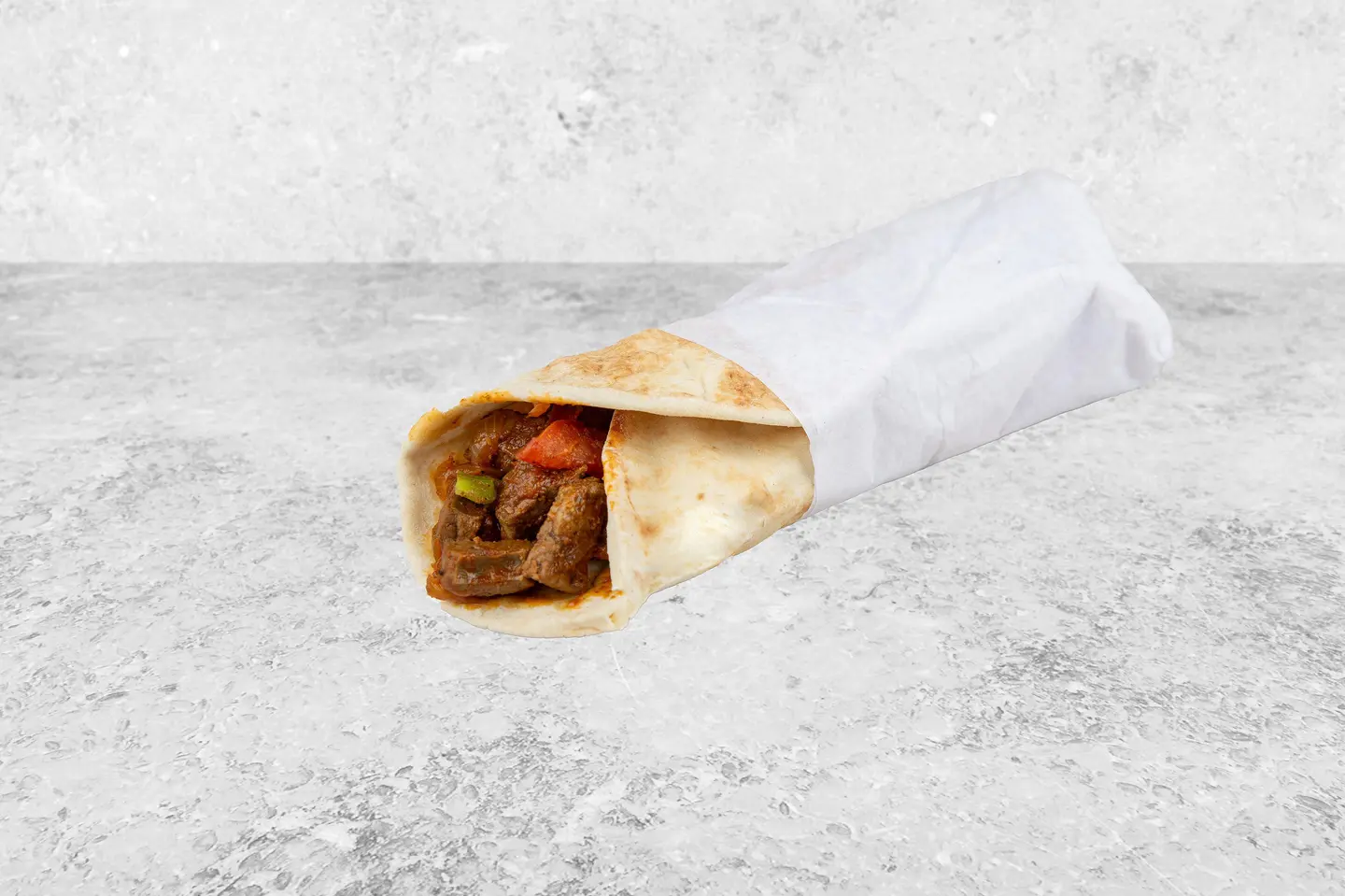 Liver Sandwich In Arabic Bread