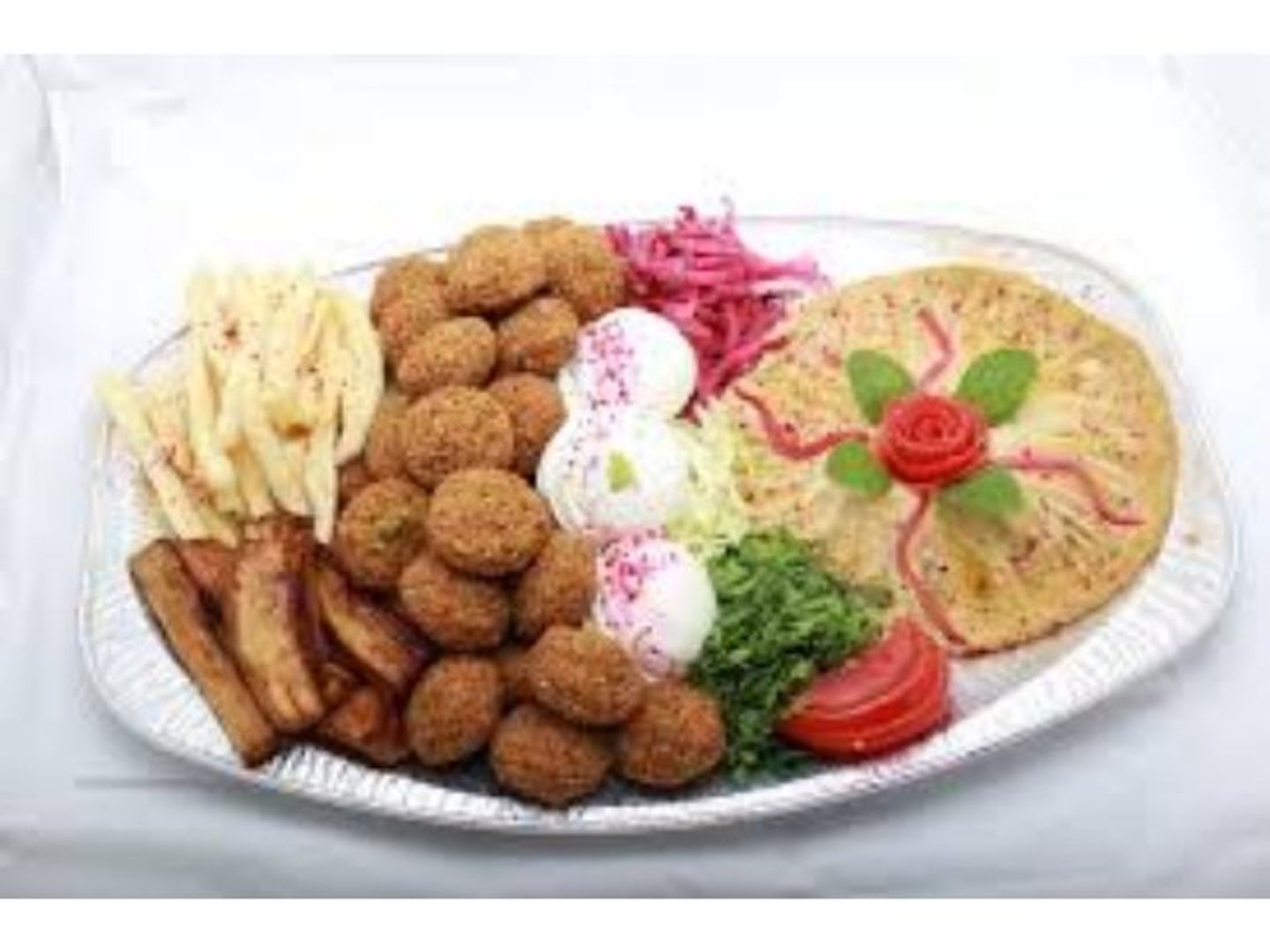 Mixed Falafel With Egg