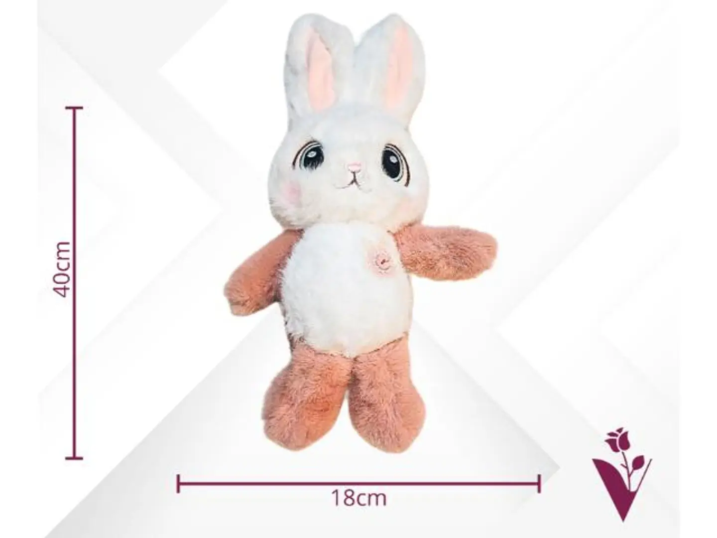 دميه الاأرنب القرنفلي