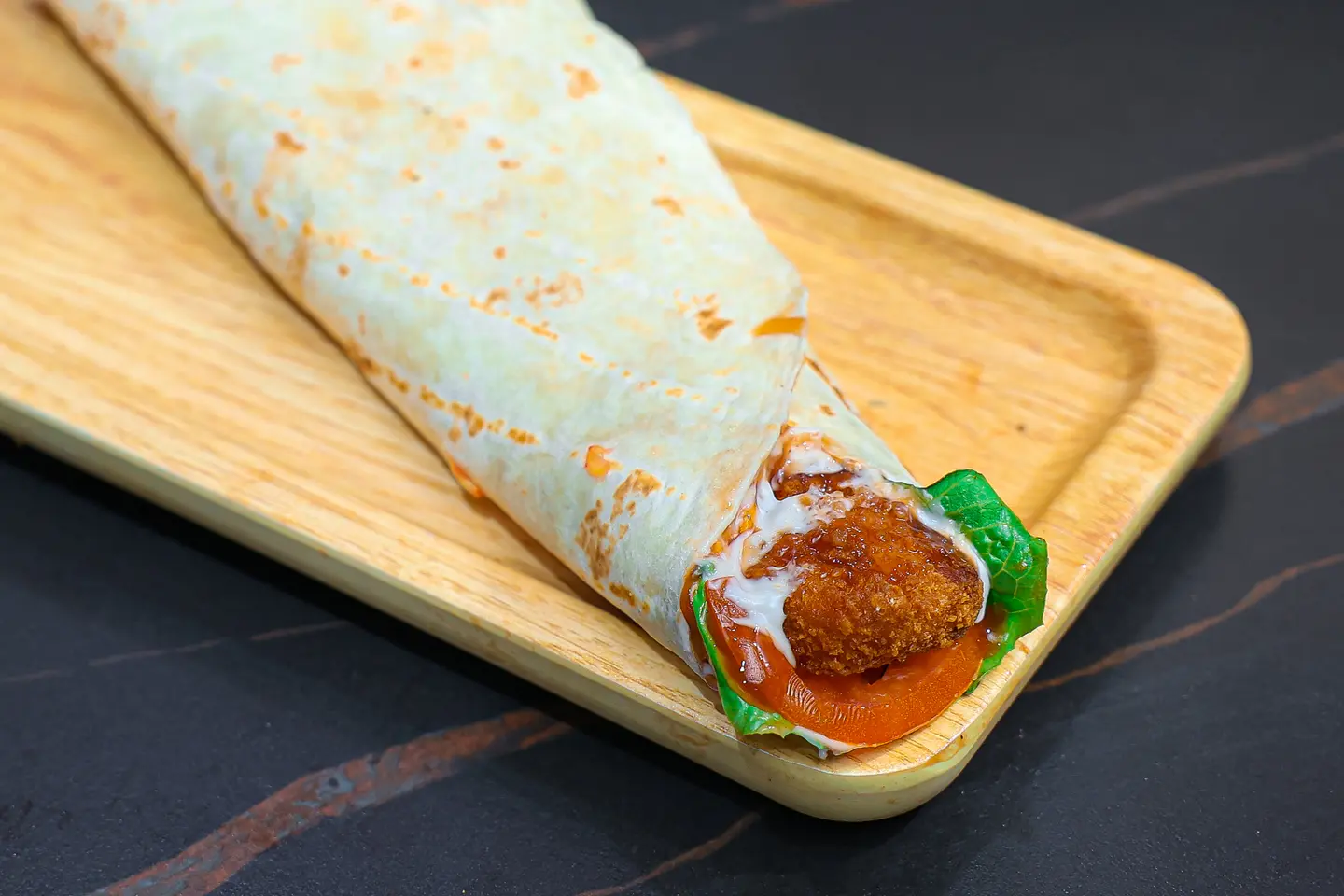 Pulled Chicken Twister (3 Pulled Pieces)