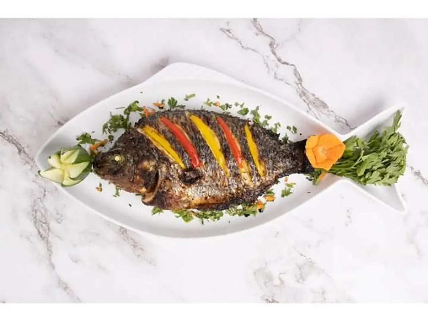 وجبة بلطي مشوي