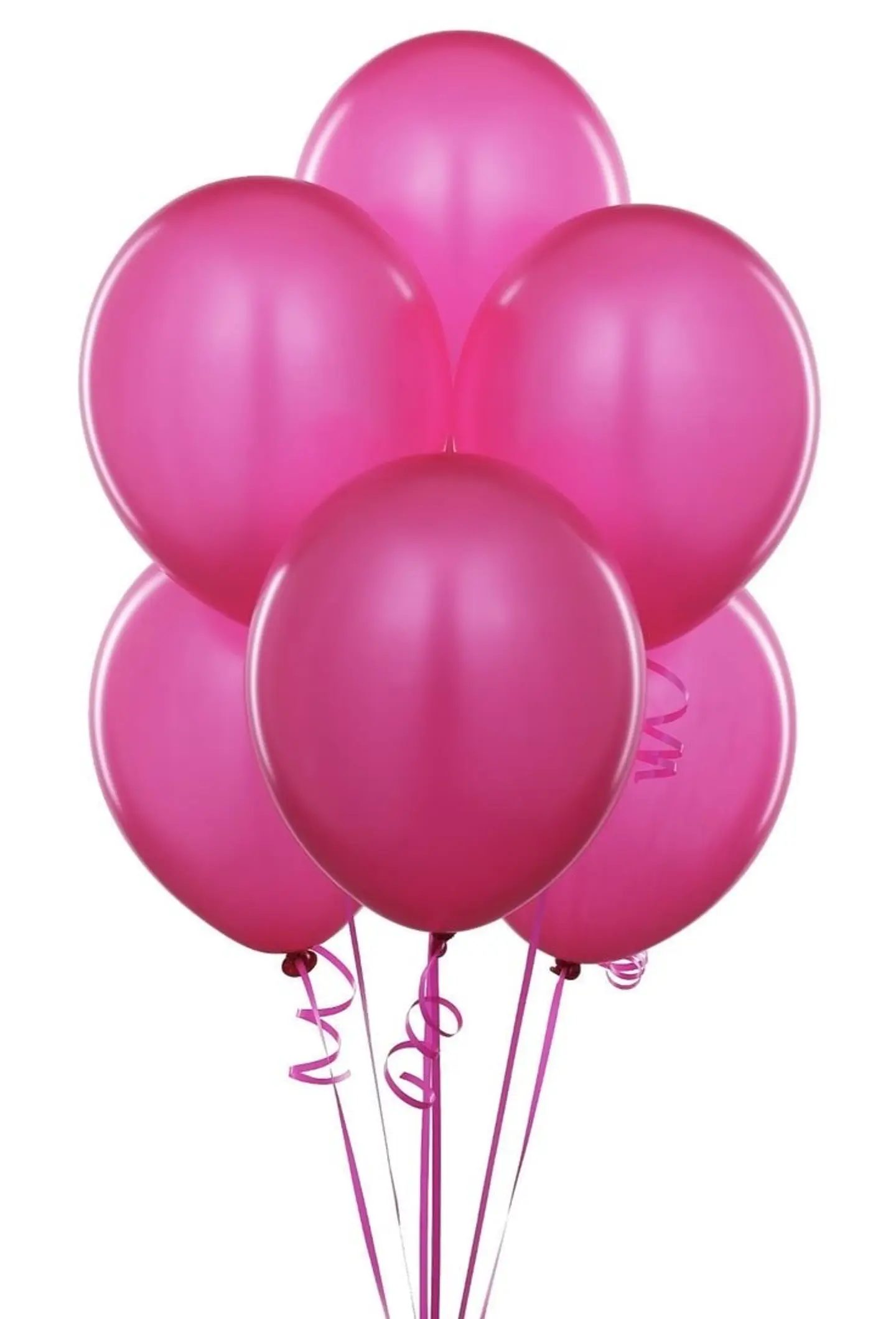 Fuchsia Balloons Bouquet
